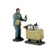 Lemax Spooky Town Halloween Village Accessory Spooky Service, Set of 2 Figurines